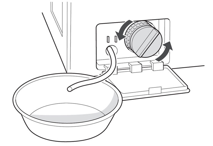 Washing machine drain pump leakage