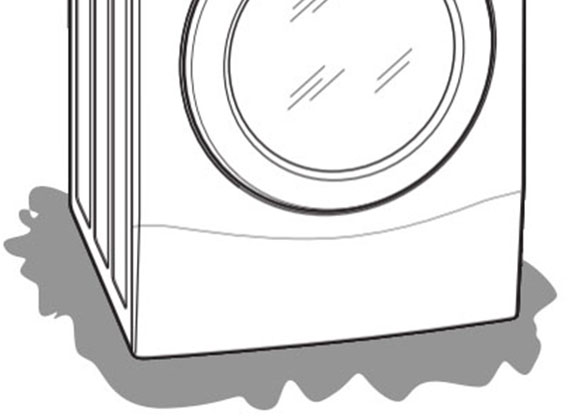 Washing machine leakage